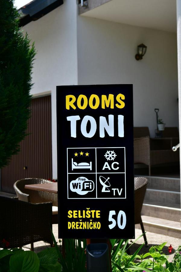 Rooms Toni Selište Drežničko Exterior foto